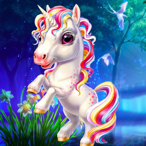 Baby Unicorn: Pony Town Games