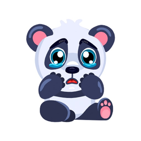 Baby Panda Emoji Funny Sticker