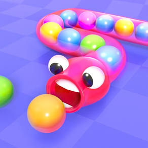 Marble Snake 3D