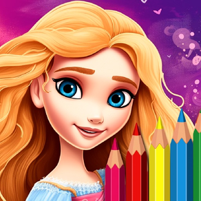 Libro de colorear princesas