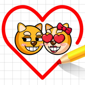 Doge Puzzle: Draw Love Lines