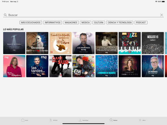 RNE Audio poster