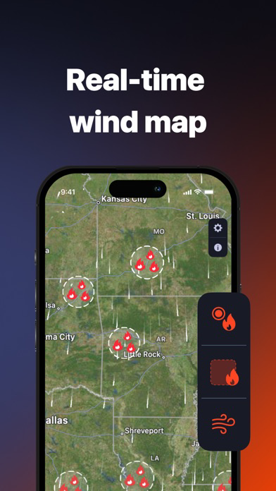 The Wildfire Tracker: Fire Map poster