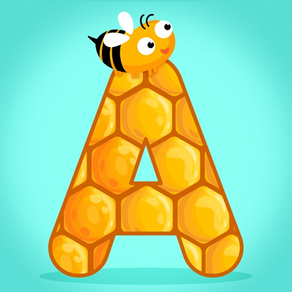 蜂 学習  人気ゲーム! ABC おもしろいげーむ!