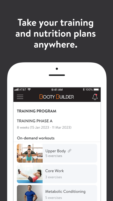 BootyBuilder App poster
