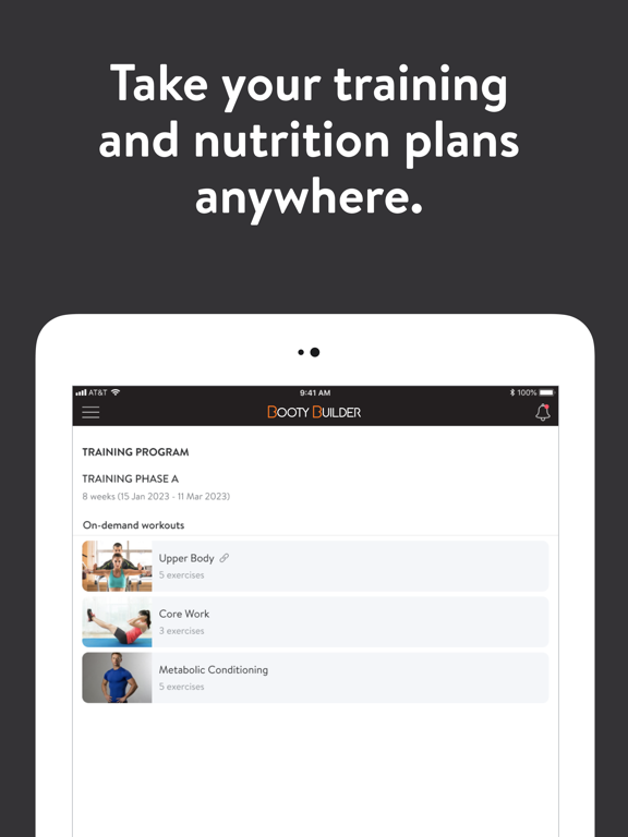 BootyBuilder App poster