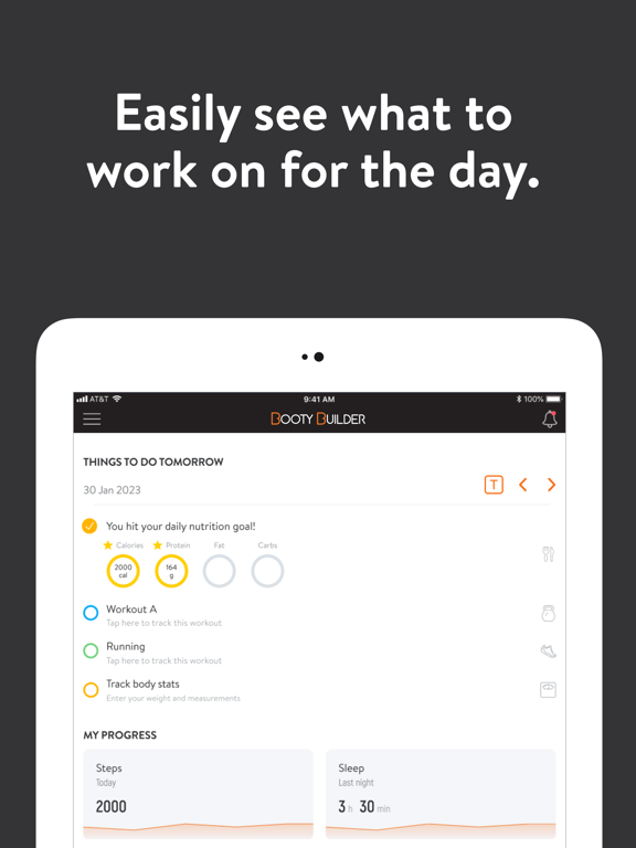 BootyBuilder App poster