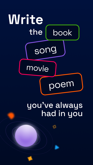 Create with AI poster