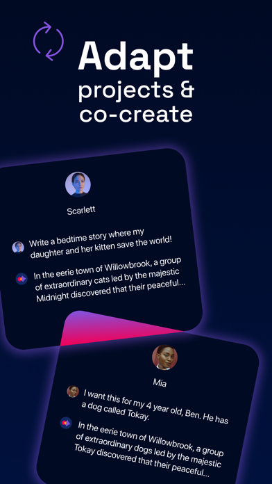Create with AI poster