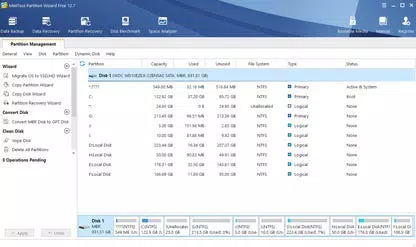 MiniTool Partition Wizard Free Edition