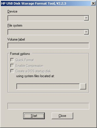 HP USB Disk Storage Format Tool for PC Windows 2.2.3 Download