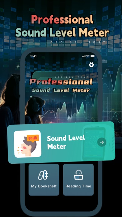 Decibel Level & Sound Meter poster