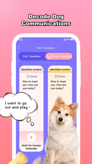 Pet Translator：talk to Cat&dog poster