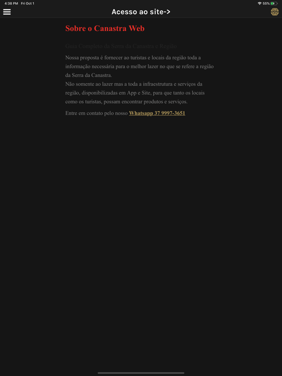 Canastra Web poster