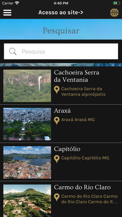 Canastra Web poster