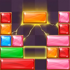 Block Drop Puzzle - Jewel Fun!