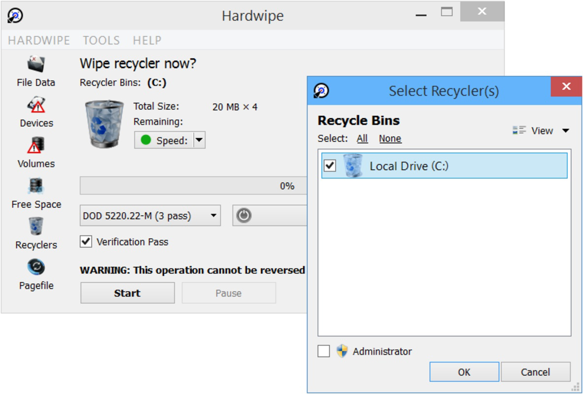 Hardwipe