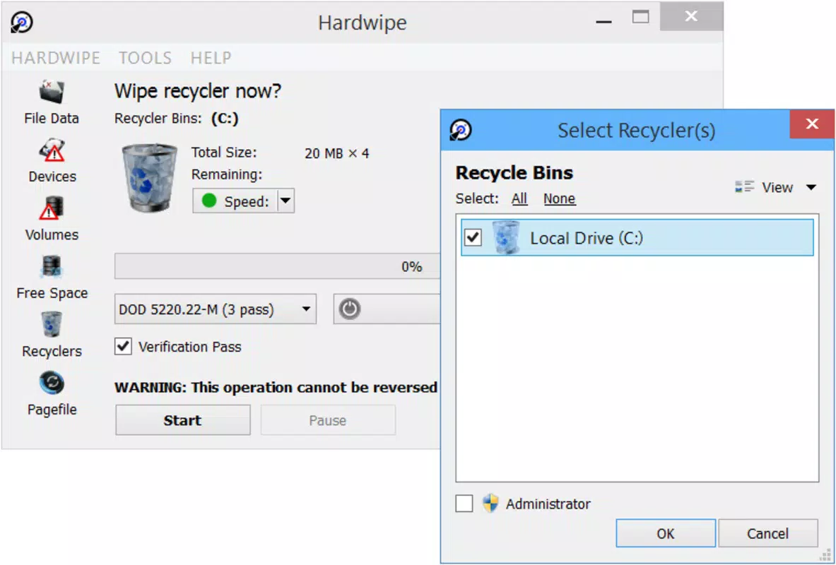 Hardwipe