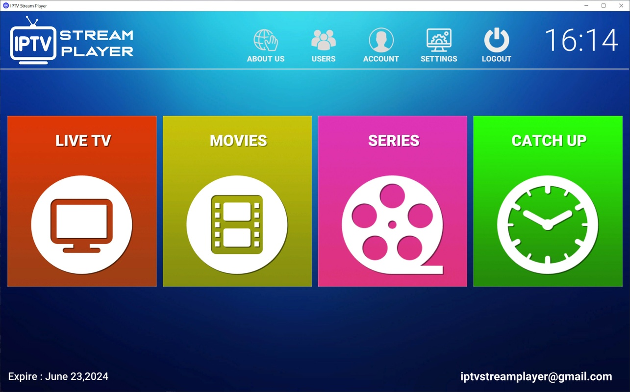 IPTV Stream Player for PC Windows 3.0.0 Download