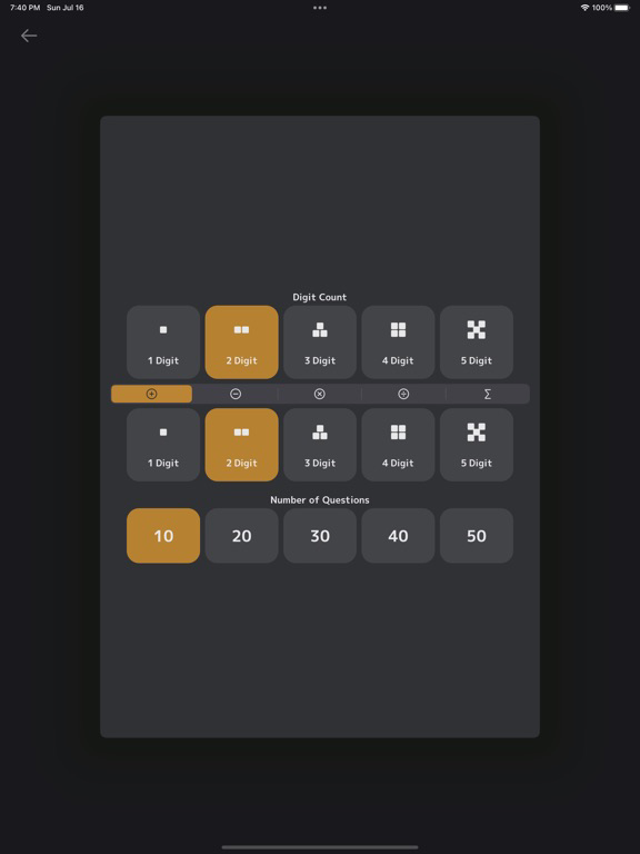 MathTre -Simple Math Workout- poster