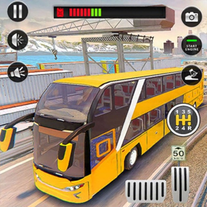 Motorista de ônibus público 3D