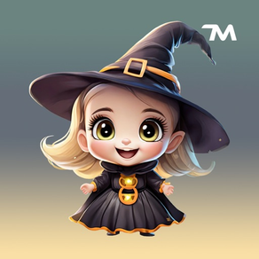 Halloween Kinder-Sticker