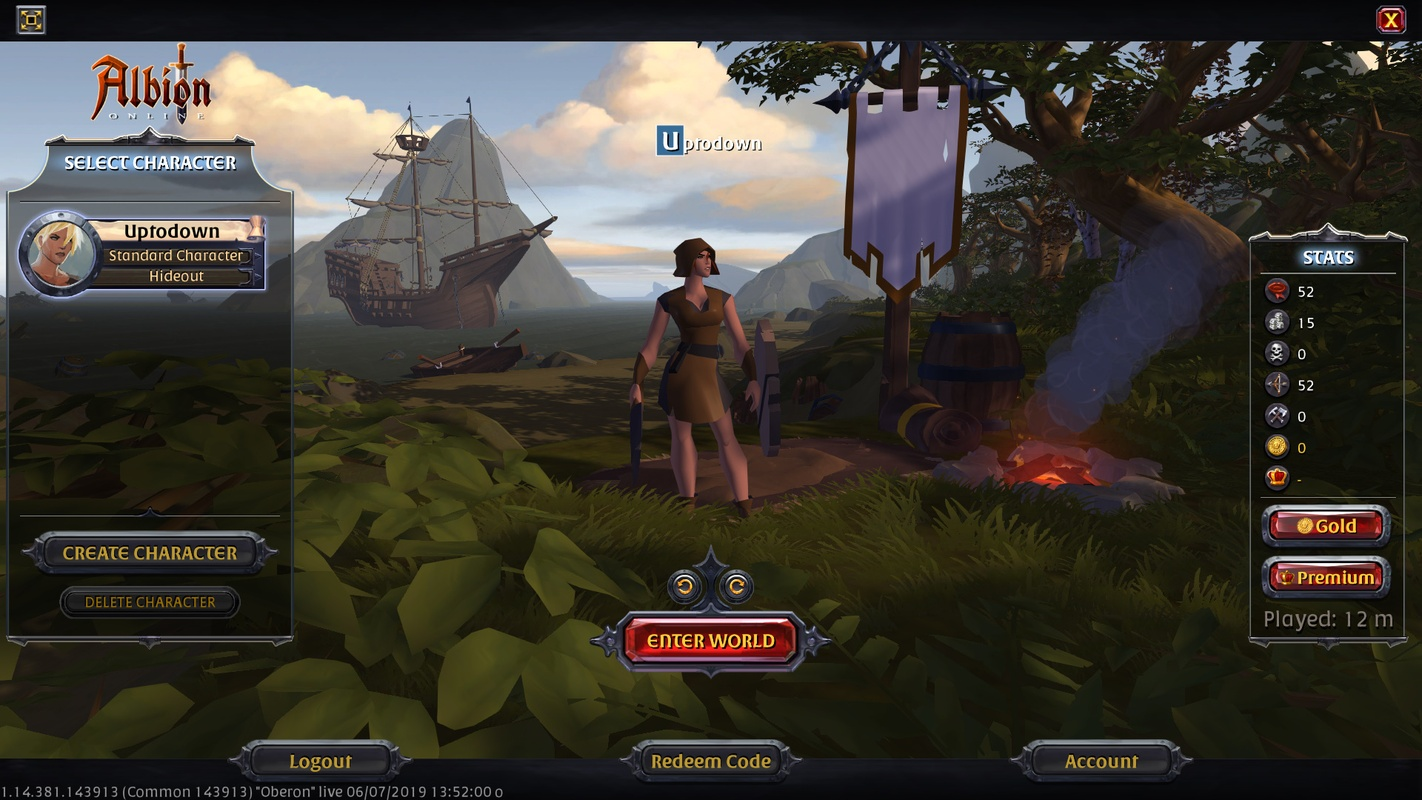 Albion Online, Interface In Game