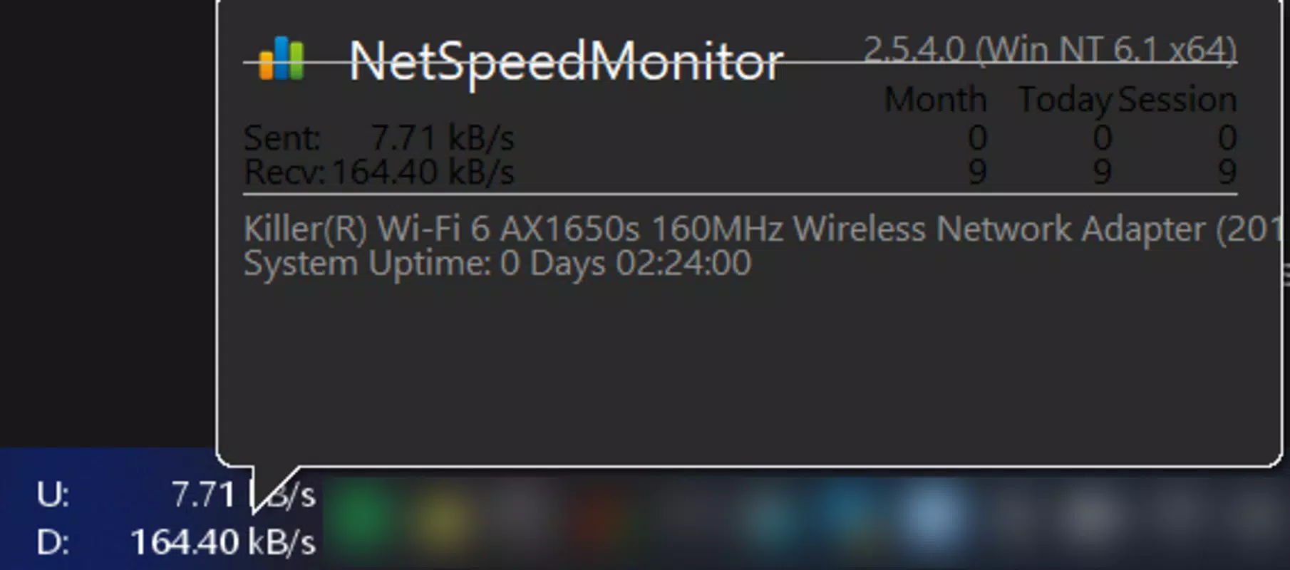 NetSpeedMonitor