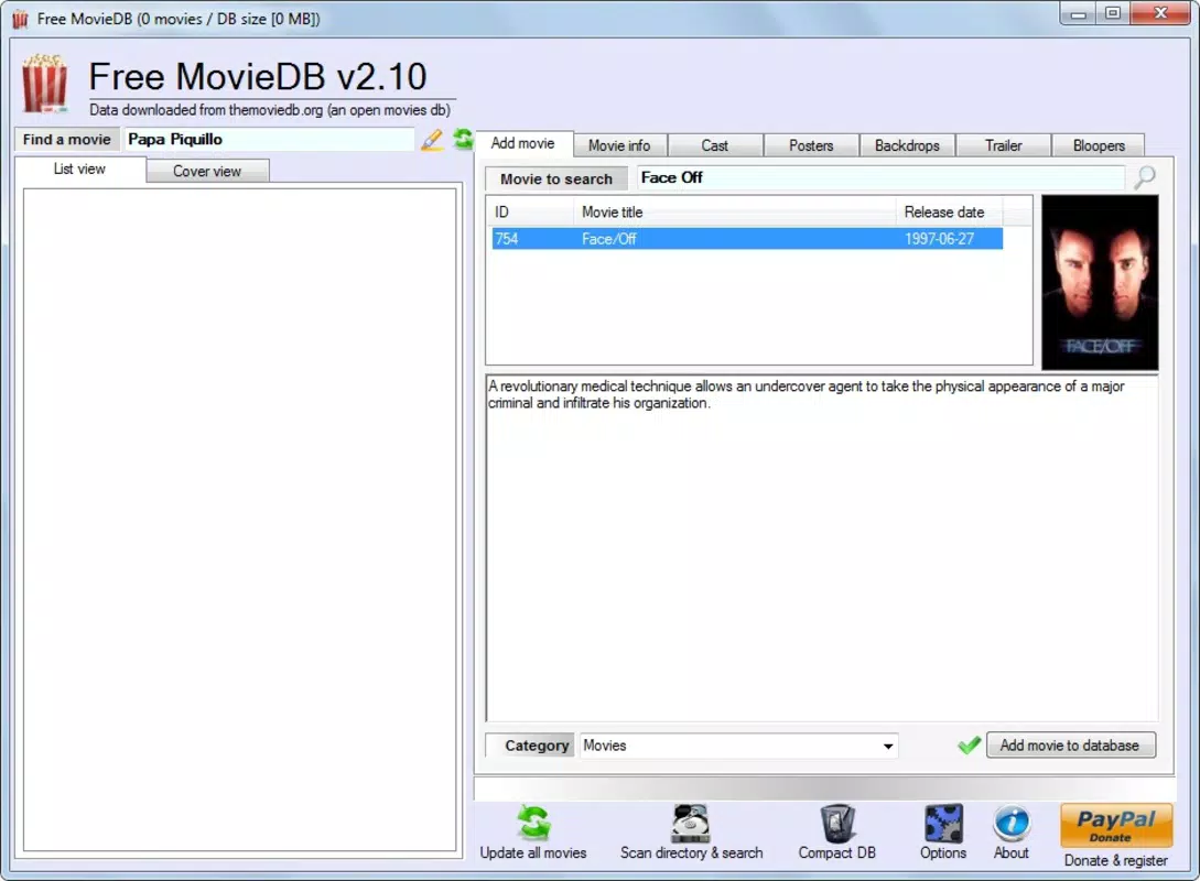 Free MovieDB