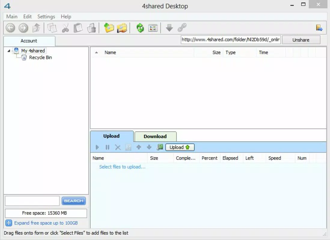 4shared Desktop