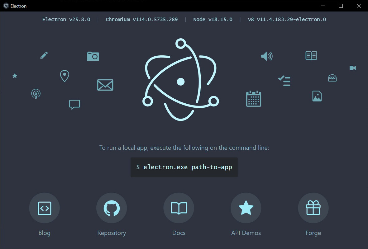Electron Desktop Overlay Electron for PC Windows 42.4.0 Download