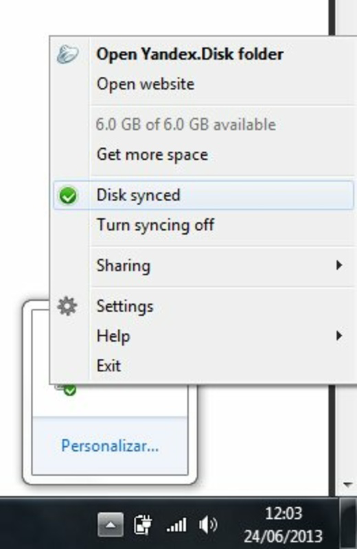 Yandex Disk