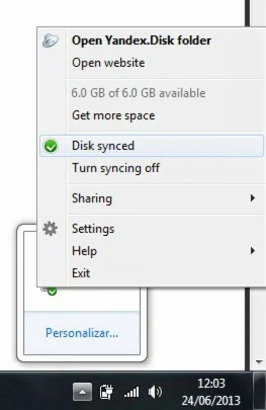 Yandex Disk