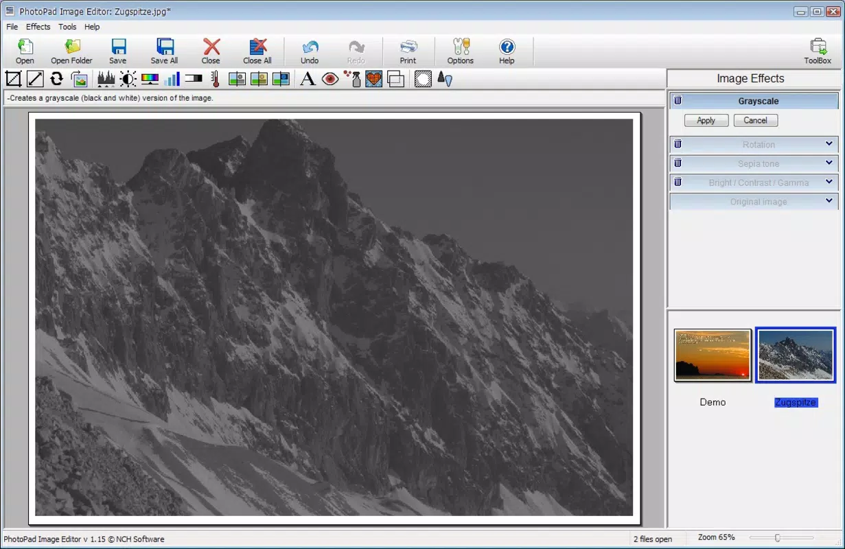Main image for PhotoPad Image Editor application