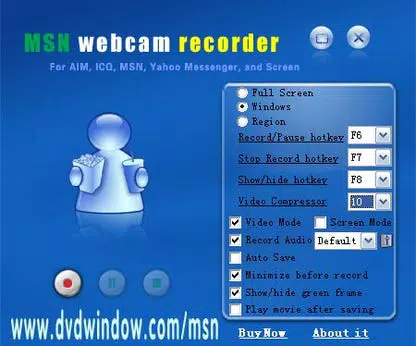 MSN Webcam Recorder 2016