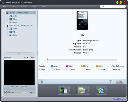 4Media iPod to PC Transfer