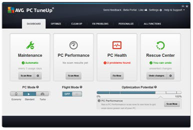 AVG PC TuneUp