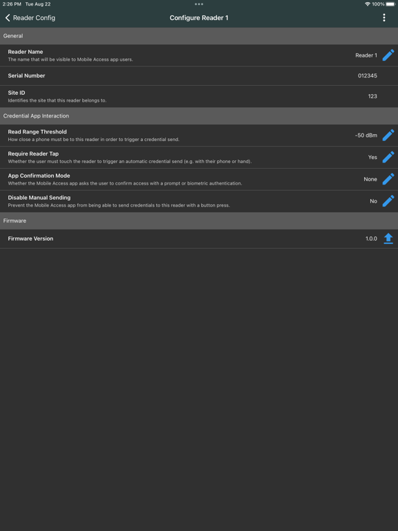 IR Reader Config poster