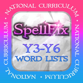 SpellFix Y3-Y6 Spelling Lists