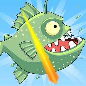 切僵屍魚-抵擋變異喪屍魚入侵遊戲