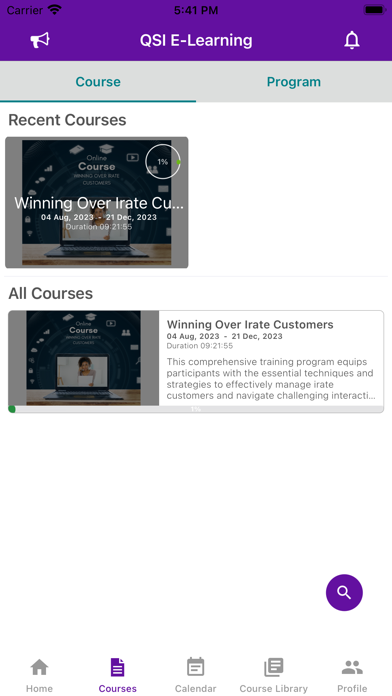 QSI E-Learning poster