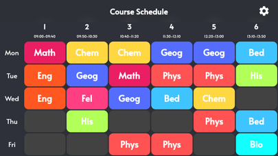 Smart Course Schedule Plakat