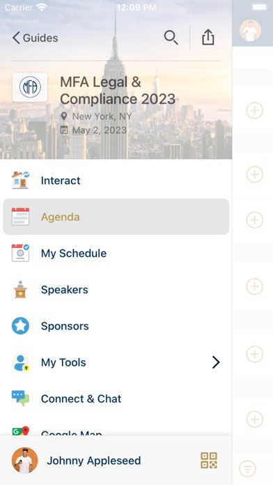MFA Conference App poster