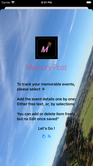 MemoryPost poster