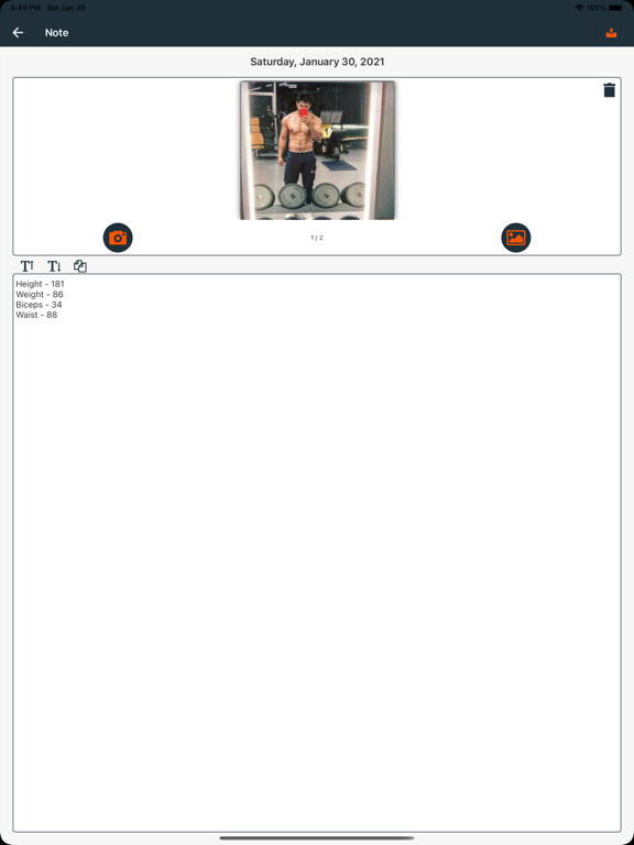 Workout Planner Pro+ Cartaz