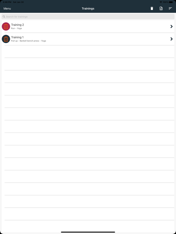 Workout Planner Pro+ Cartaz