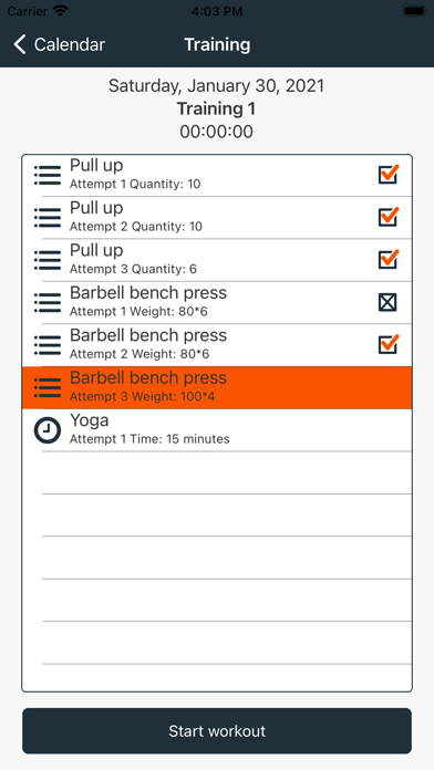 Workout Planner Pro+ Cartaz