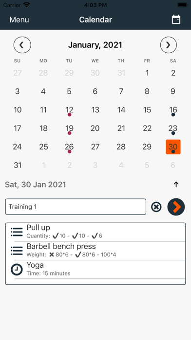 Workout Planner Pro+ Cartaz