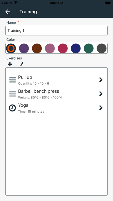 Workout Planner Pro+ Cartaz