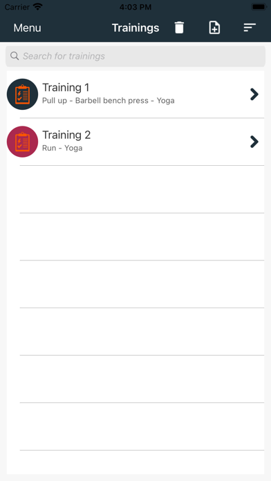 Workout Planner Pro+ Cartaz